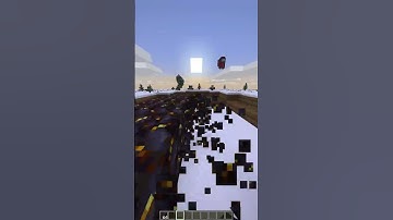 BREAKING 100 GILDED BLACKSTONE BLOCKS 🎧 Satisfying Minecraft ASMR #minecraft #satistifyingasmr