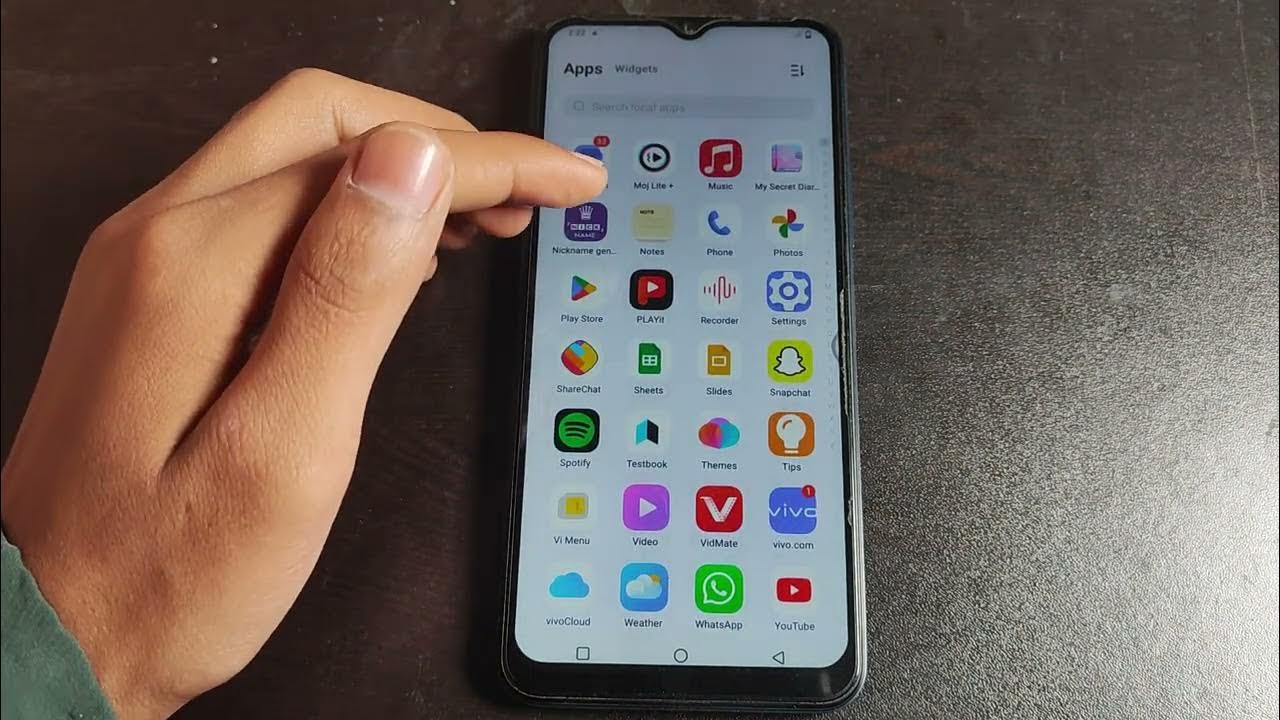 How to on Change lock screen wallpaper based on theme in Vivo T1X