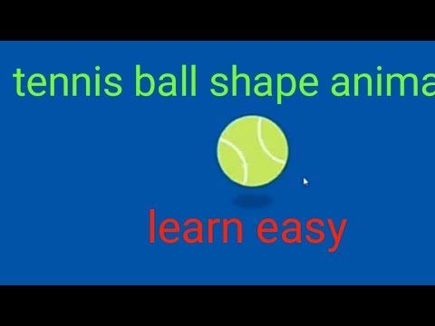 Animated tennis ball pure HTML CSS | animation HTML CSS.