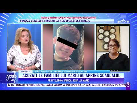 Cazul morții lui Mario. Rudele contestă mărturiile celor implicați | Acces Direct | Antena Stars