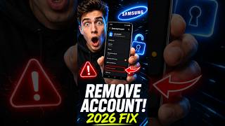 how to removed Samsung account 2026 #techload #techtips