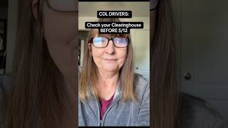 This Can Stop You During a DOT Blitz (Clearinghouse Warning)