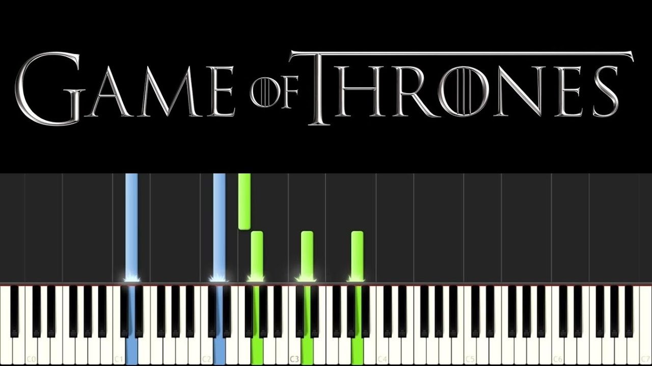 Game of Thrones - The Rains of Castamere (Piano Tutorial + sheets) - YouTube