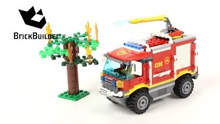 Lego City 4208 Fire Truck - Lego Speed Build