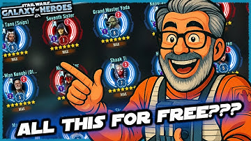 Check Out These Massive Changes to Character & Journey Farming in Star Wars Galaxy of Heroes!!!