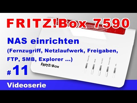 FRITZBox 7590 NAS einrichten inklusive Fernzugriff ext. Festplatte als Netzlaufwerk Freigabe #11