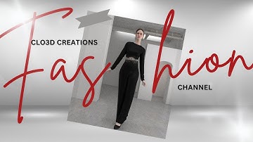 black jumpsuit on Runway