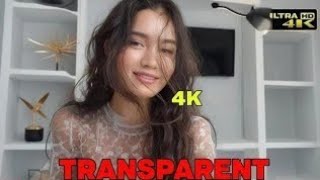 4K Micro Bikini Try -On Haul Transparenttransparent Lingerie & See-Through Style
