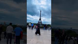 Eiffel Tower Paris ❤️ #france #paris #eiffeltower #rain