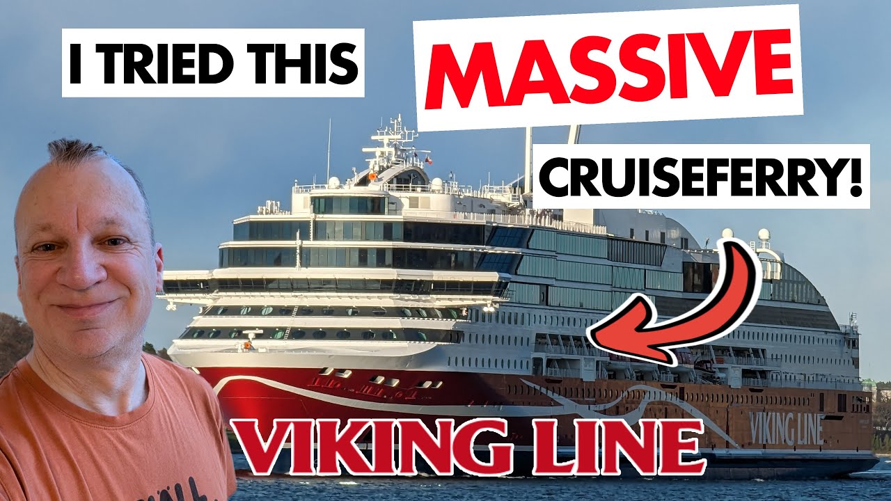 Моё 23-часовое путешествие на ОГРОМНОМ круизном пароме Viking Glory компании Viking Line. Я БЫЛ В...