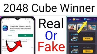 2048 Cube Winner Aim To Wins Free Fire Real Or Fake - 2048 Cube Game - 2048 Cube Free Fire Diamond screenshot 4