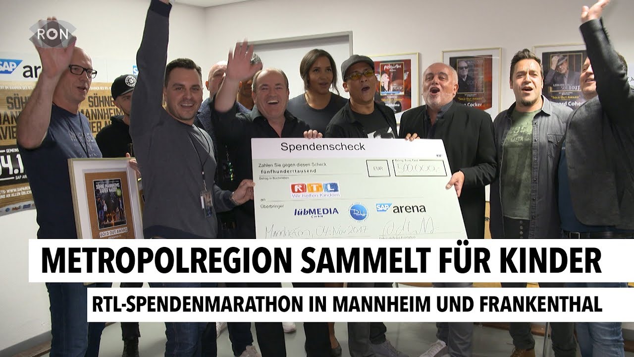 Metropolregion sammelt für Kinder  | RON TV |