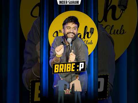 Bribe  #standupcomedy #comedy