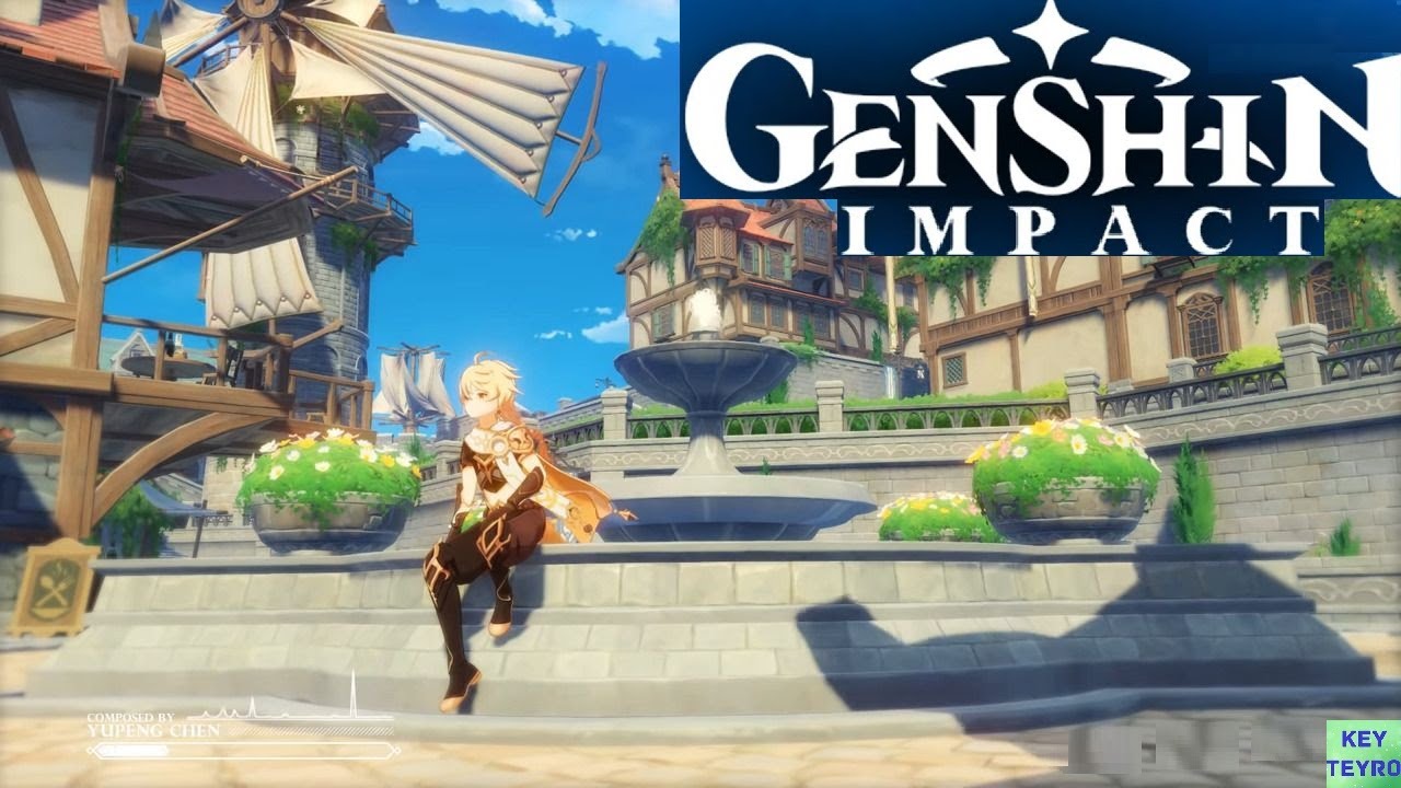 Genshin Impact Schatz Auf Der Ebene