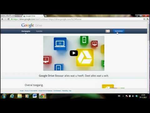 Google Drive Tutorial Nederlands