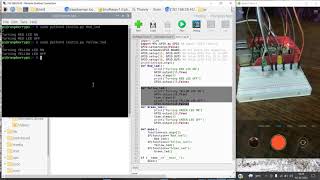 Controlling Gpio pins of Raspberry pi via shell using Python