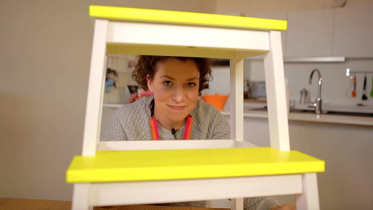 Belmodo - DIY: Fluo Ikea-trapje