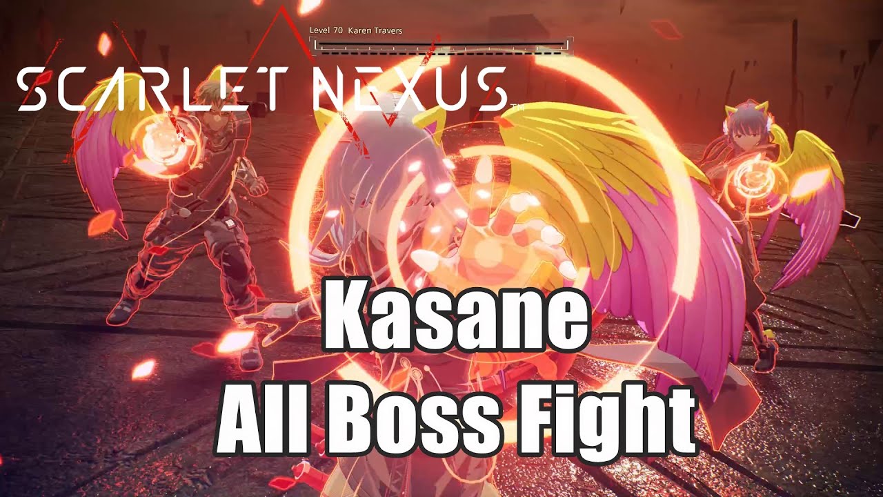 Kasane Story All Boss Fight Scarlet Nexus