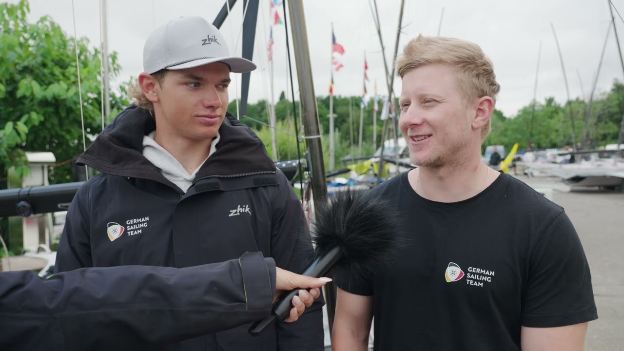 ⁣Richard SCHULTHEIS and Fabian RIEGER Pre-race interview