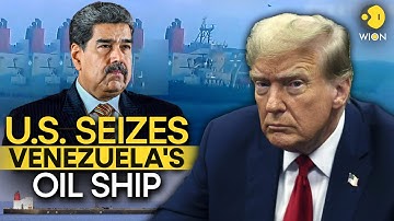 US–Venezuela Tensions: Is WAR Brewing? US Seizes Oil Tanker Near Venezuelan Coast | WION Live