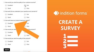 How to make a Survey in Indition Forms, Contests & Surveys