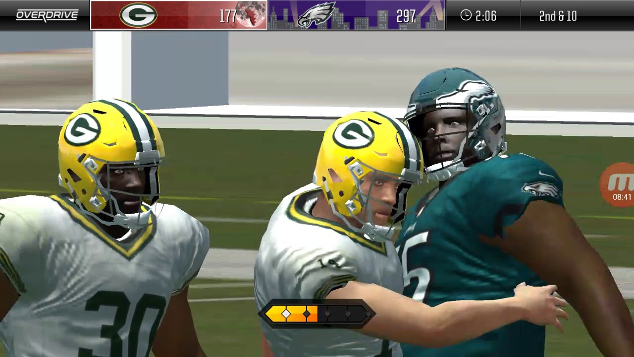 Madden Overdrive NFL combine overview.