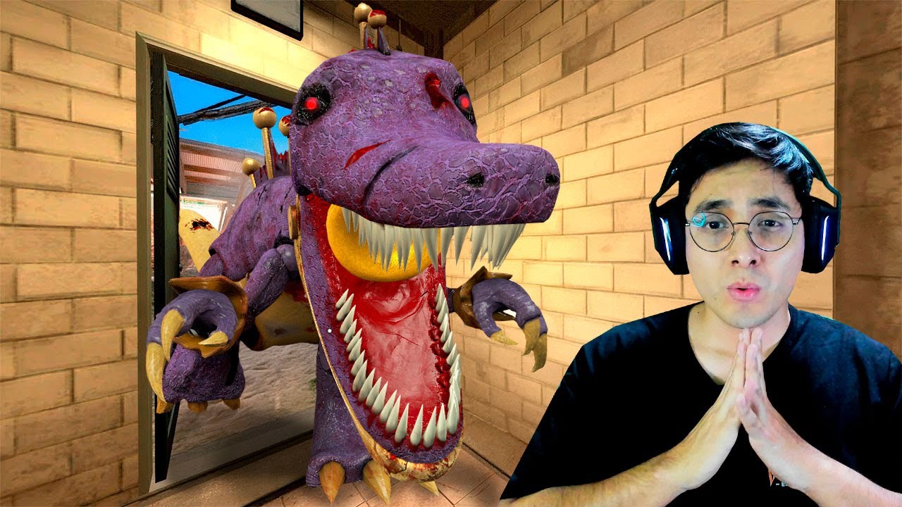 ENTRÉ a un ZOOLOGICO de CURSED FAMILY DINO TOYS de POPPY PLAYTIME
