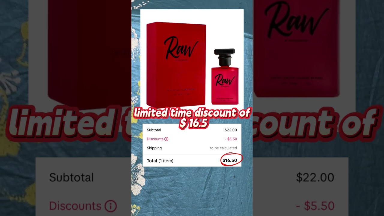 Grab this amazing cologne for only $16.5!