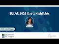 EULAR 2026 Day 1 Highlights Podcast 