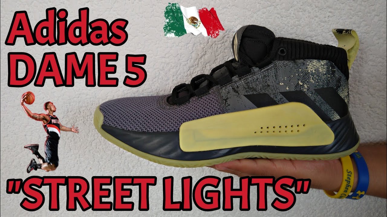 Señuelo su estera TENIS ADIDAS DAME 5 "STREET LIGHTS" - YouTube