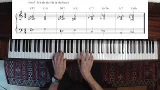 Introduction to Jazz Piano, A Deep Dive: Ch. 1B, Intro to Dominant and Diminished Seventh Chords