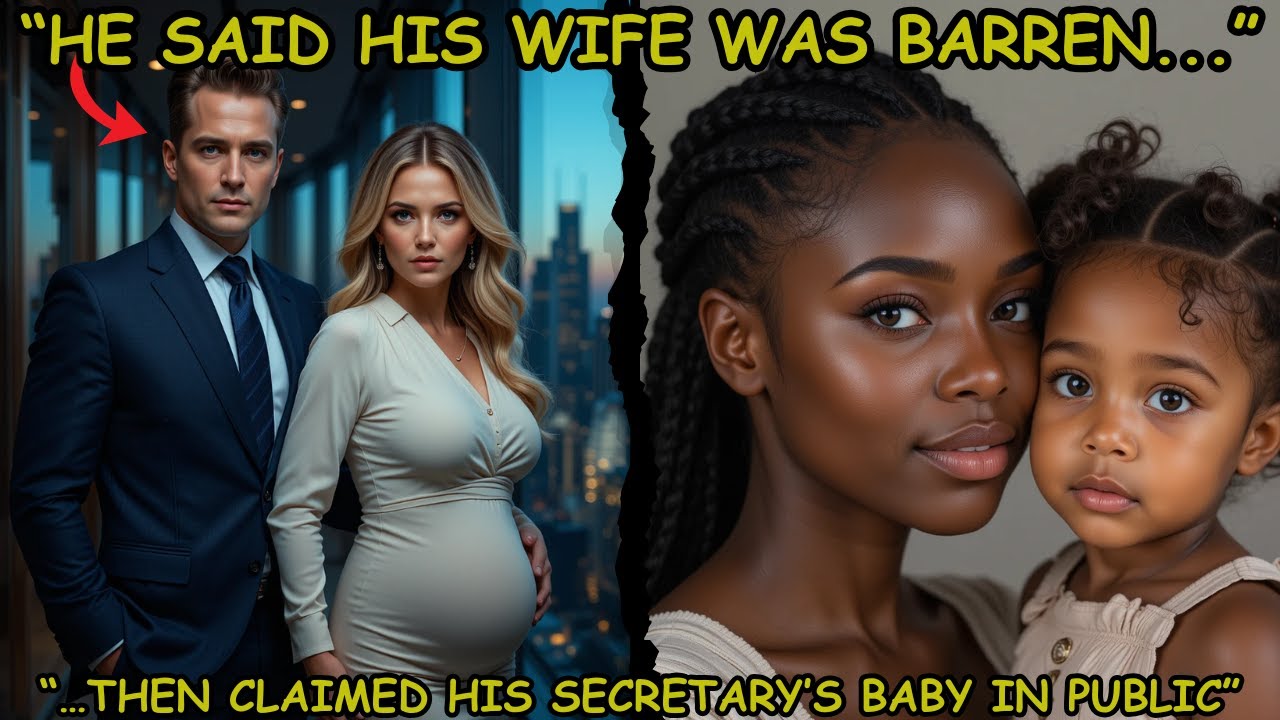 MILLIONAIRE REVEALED HIS SECRETARY'S PREGNANCY AT DINNER - THEN MOCKED HIS WIFE AS BARREN