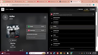 How to Get Unitedmasters Fanlink for Your Distributed Music and How to Edit MasterLink for stores screenshot 3