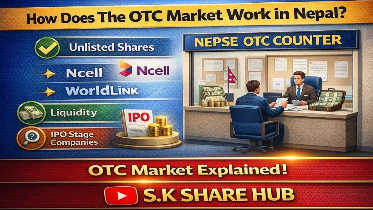 OTC Market in Nepal Explained | Unlisted Shares, Process & Risks | S.K SHARE HUB