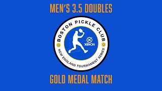 The NETS Leg 4 at Boston Pickle Cub - Men's 3.5 Doubles - Gold Medal Match