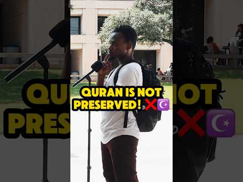 ☪️😳❌ MUSLIM LEARNS QURAN ISN’T PRESERVED!