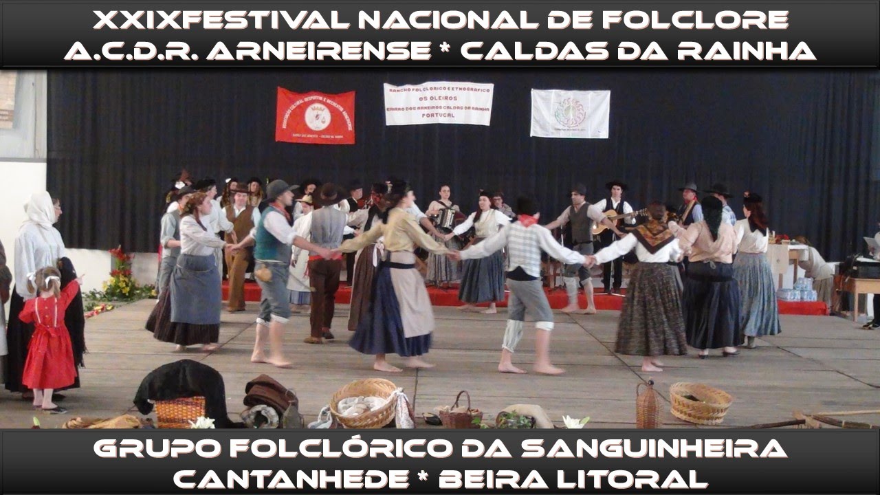 GRUPO FOLCLÓRICO DA SANGUINHEIRA CANTANHEDE@XXIX FESTIVAL FOLCLORE CALDAS DA RAINHA 2015 01