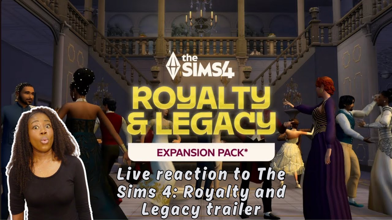 I helped work on the new The Sims 4 Royalty and Legacy Expansion pack!!!