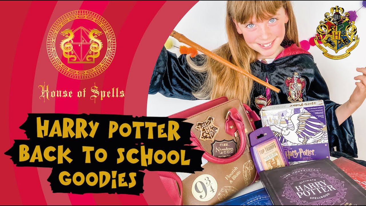 Harry Potter Back to School Goodies with House of Spells