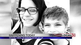 Visitation Tuesday for mother, son murdered in Burlington