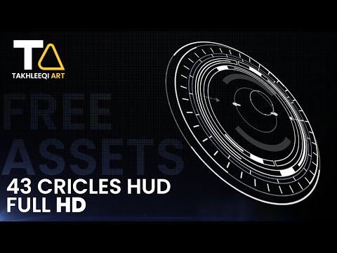 FREE Circles HUD ll FREE ELEMENTS