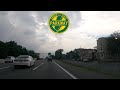 ⁴ᴷ⁶⁰ Driving Garden State Parkway from Union, NJ to East Orange, NJ