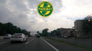 ⁴ᴷ⁶⁰ Driving Garden State Parkway from Union, NJ to East Orange, NJ