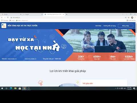Video Cách đăng nhập lms vnedu vn cho học sinh trên máy tính - youtube