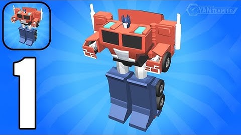 Transformation 3D: Robot Game - Gameplay Walkthrough Part 1 Combine robot parts (Android,iOS)