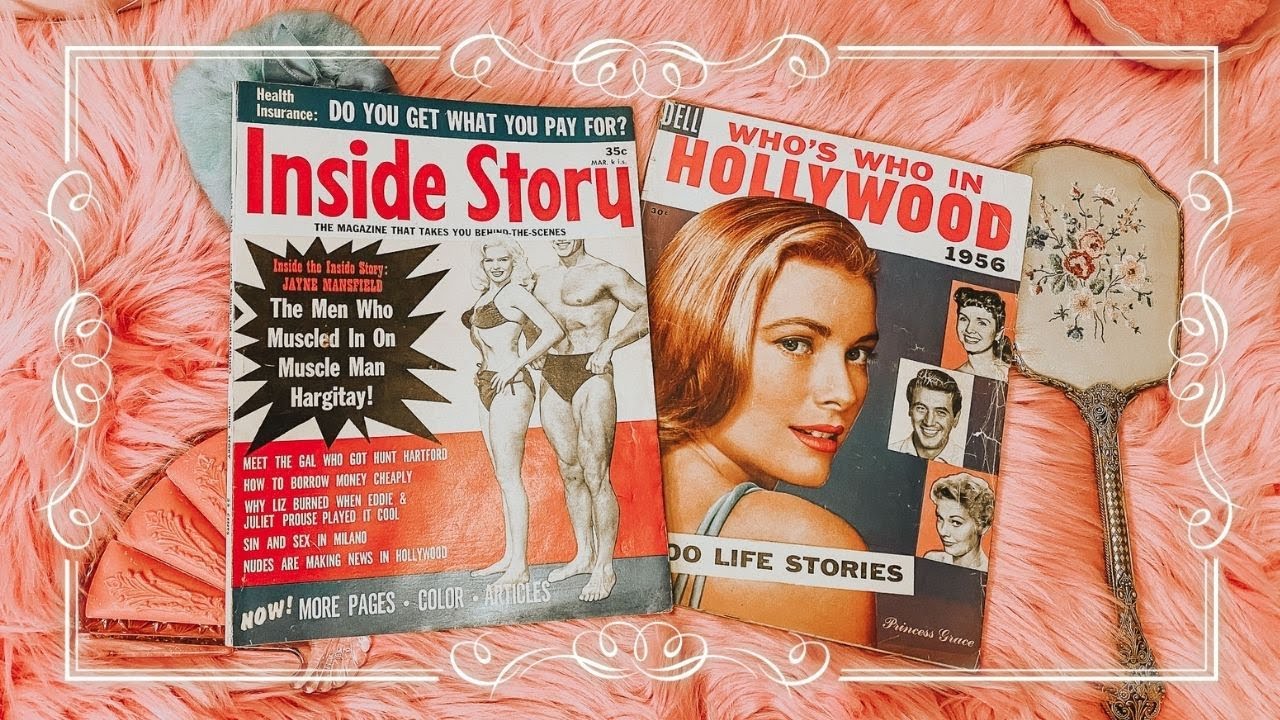 Flipping Through Vintage Gossip Magazines YouTube