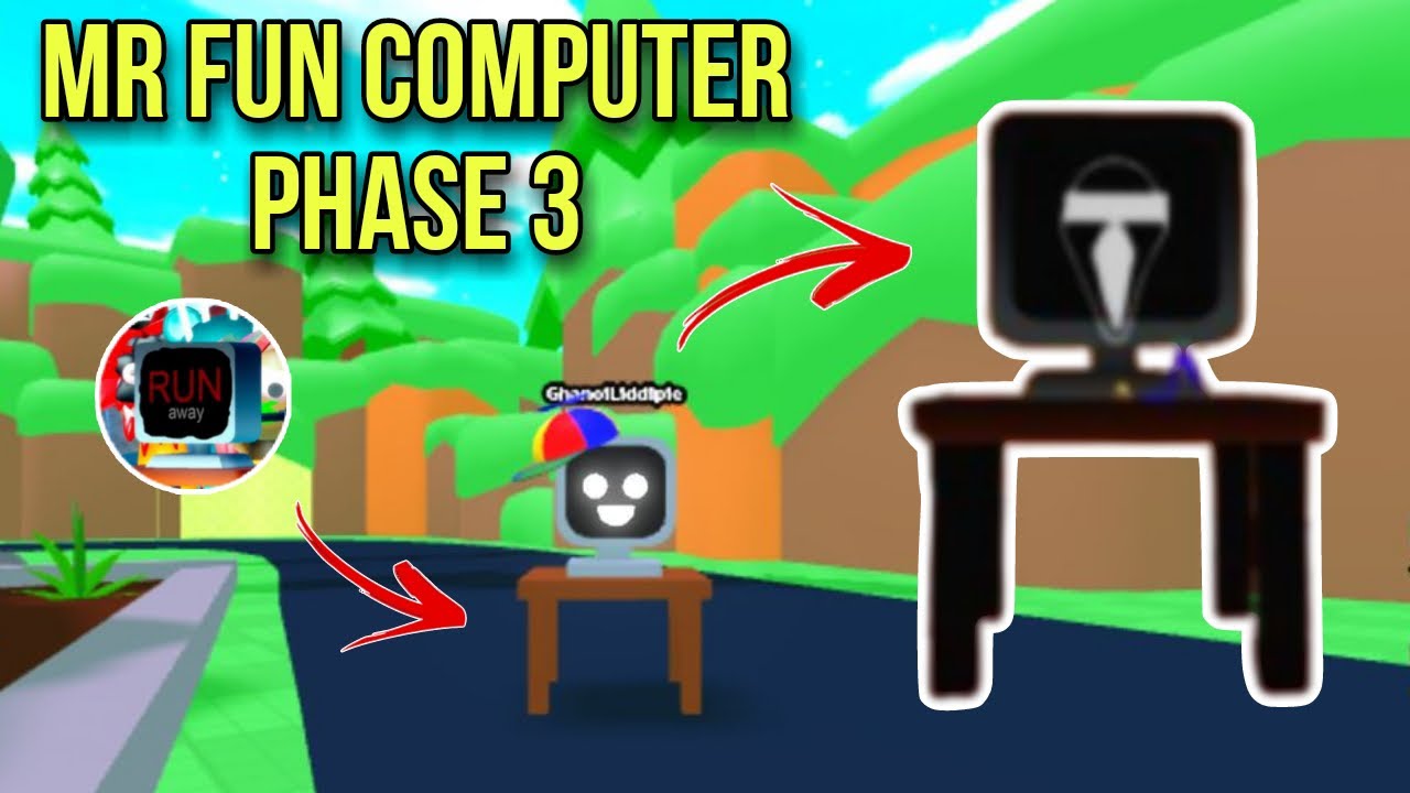 Roblox - Get Free Mr Fun Computer Phase 3 in 3D Sprunki Simulator RP ...