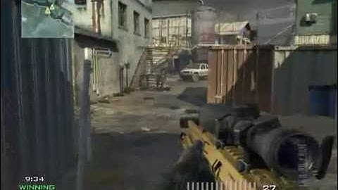 MW3 - My First 4 Man Kill Feed