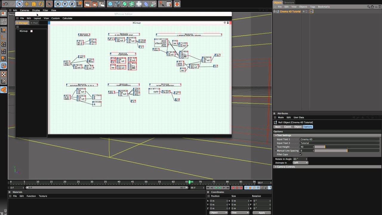 Developing Cinema 4D User Controls Through Xpresso - YouTube