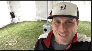 Standard Patio Heater Vs  Pyramid Patio Heaters - 4 Point Test - Top Care Tent Rental Michigan